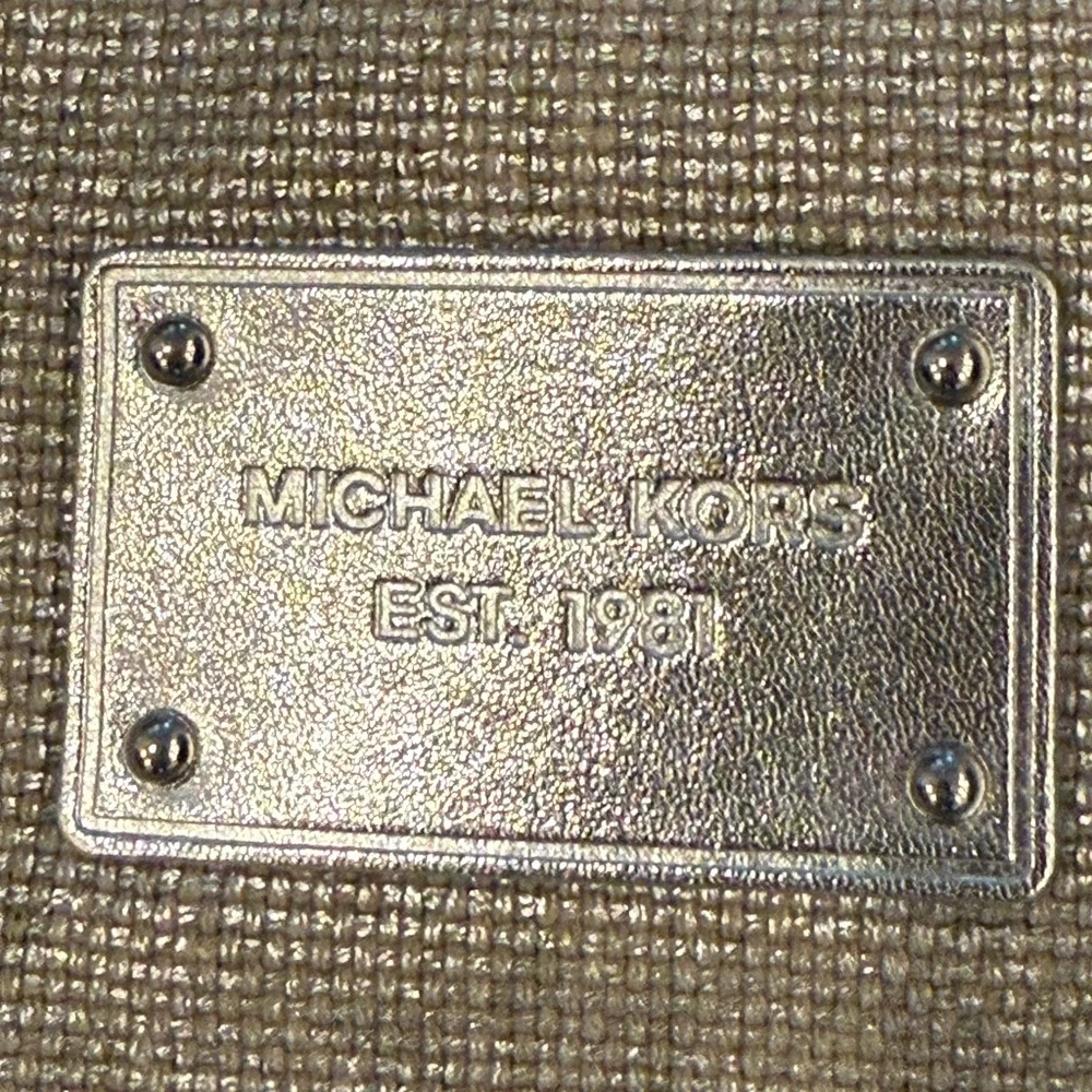 Michael Kors‎ Metallic Cotton Large Tote